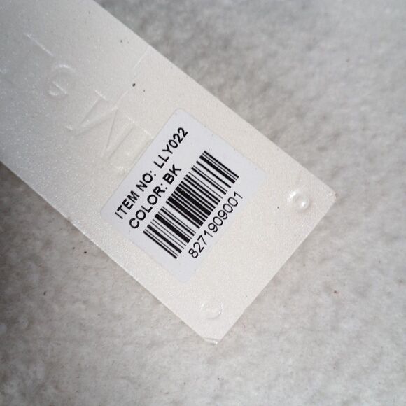 LE MIEL Vegan Leather Adjustable Crossbody Clutch Purse Dark Gray NEW - Picture 3 of 16